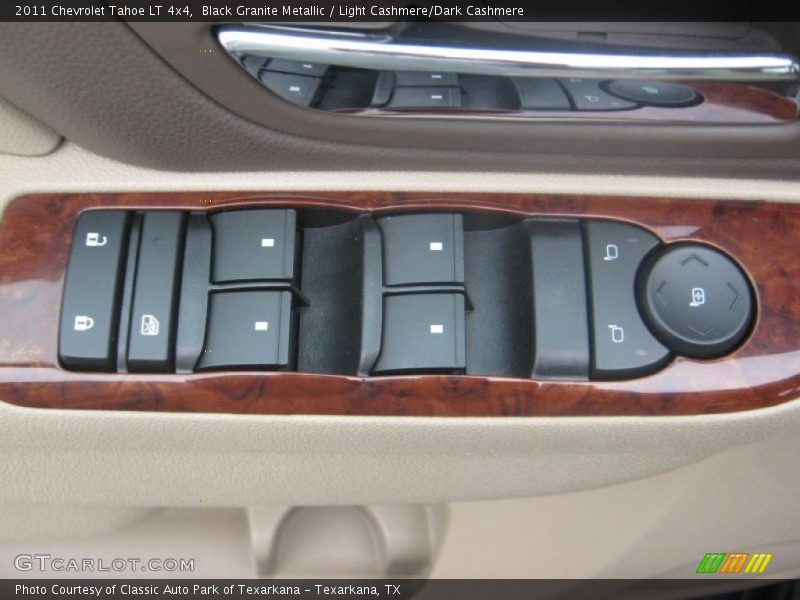 Black Granite Metallic / Light Cashmere/Dark Cashmere 2011 Chevrolet Tahoe LT 4x4