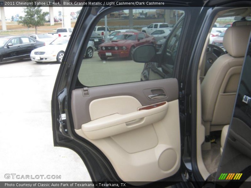 Black Granite Metallic / Light Cashmere/Dark Cashmere 2011 Chevrolet Tahoe LT 4x4