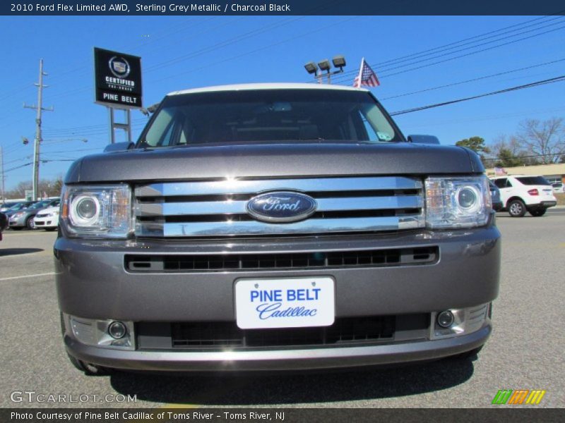 Sterling Grey Metallic / Charcoal Black 2010 Ford Flex Limited AWD