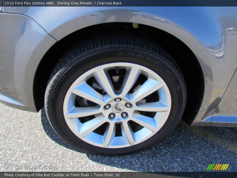 Sterling Grey Metallic / Charcoal Black 2010 Ford Flex Limited AWD