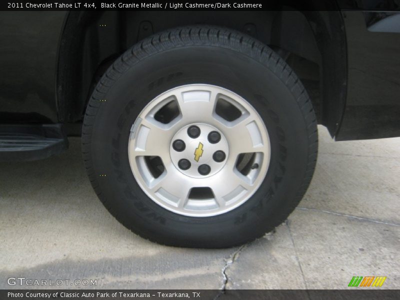 Black Granite Metallic / Light Cashmere/Dark Cashmere 2011 Chevrolet Tahoe LT 4x4