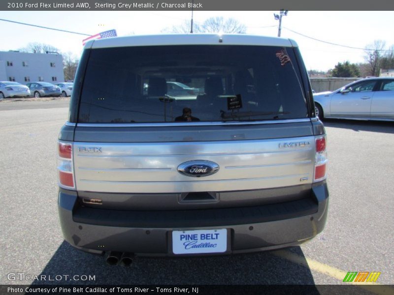 Sterling Grey Metallic / Charcoal Black 2010 Ford Flex Limited AWD