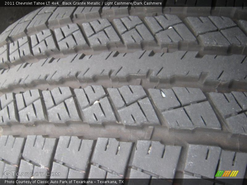 Black Granite Metallic / Light Cashmere/Dark Cashmere 2011 Chevrolet Tahoe LT 4x4