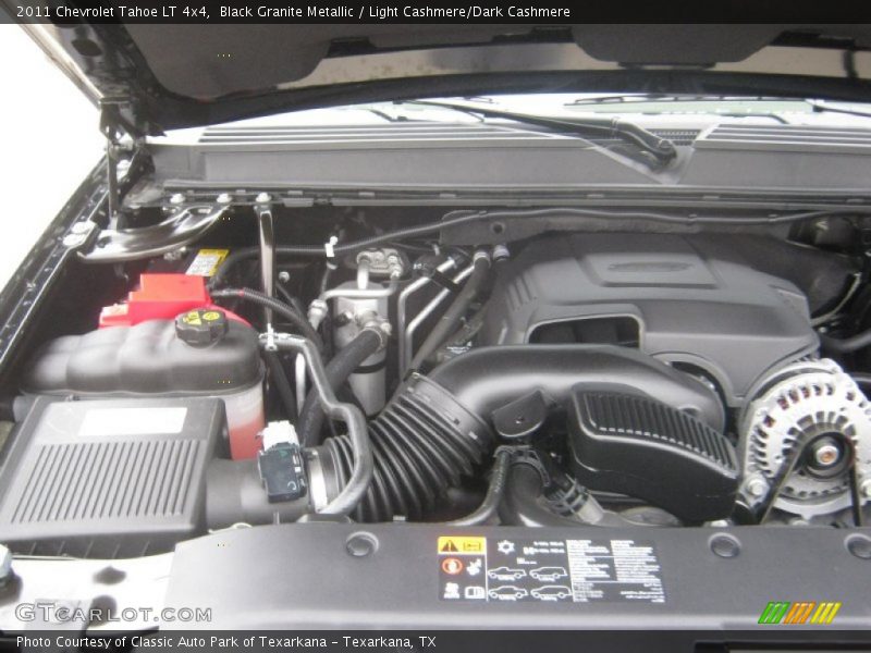 Black Granite Metallic / Light Cashmere/Dark Cashmere 2011 Chevrolet Tahoe LT 4x4