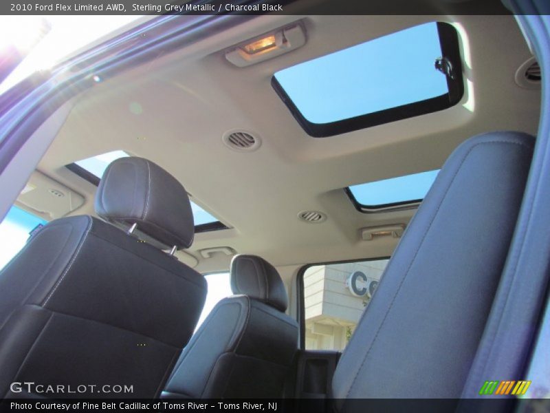 Sterling Grey Metallic / Charcoal Black 2010 Ford Flex Limited AWD