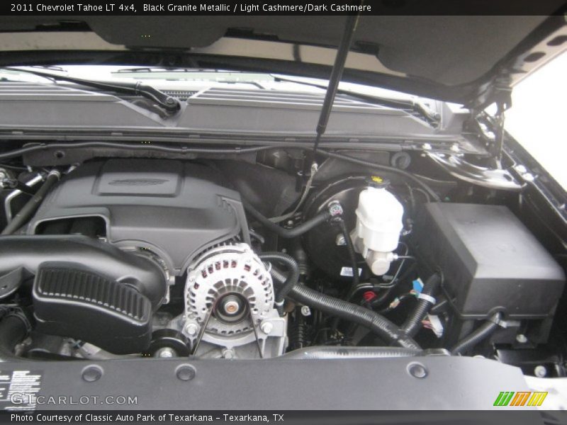 Black Granite Metallic / Light Cashmere/Dark Cashmere 2011 Chevrolet Tahoe LT 4x4