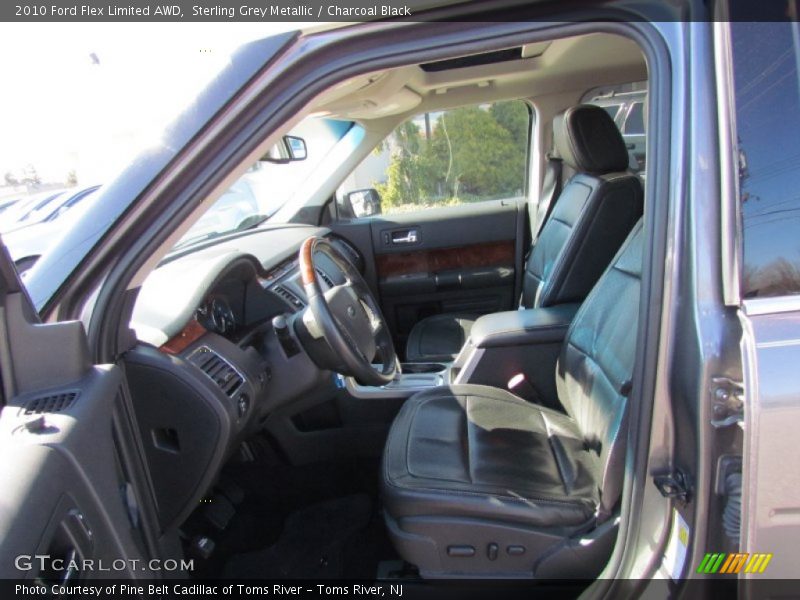Sterling Grey Metallic / Charcoal Black 2010 Ford Flex Limited AWD
