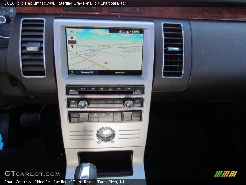 Sterling Grey Metallic / Charcoal Black 2010 Ford Flex Limited AWD