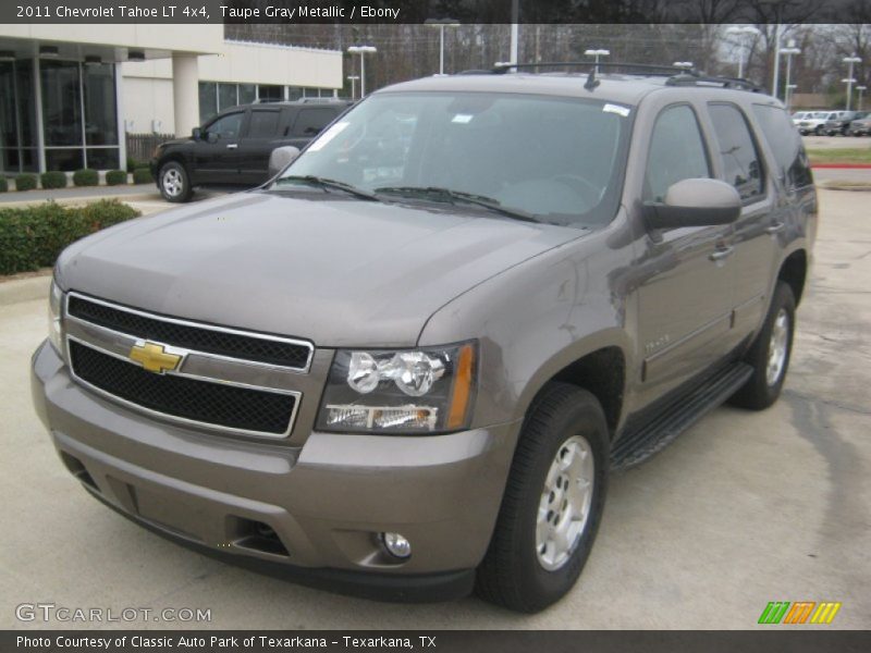 Taupe Gray Metallic / Ebony 2011 Chevrolet Tahoe LT 4x4