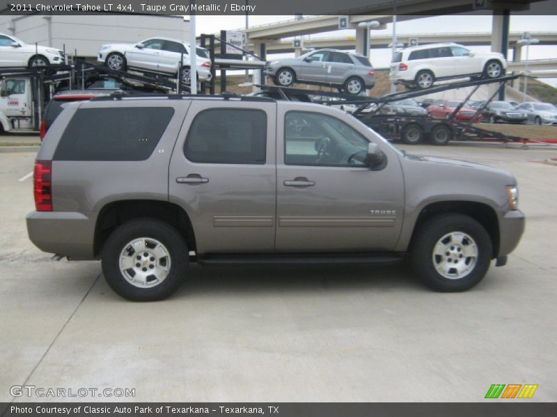 Taupe Gray Metallic / Ebony 2011 Chevrolet Tahoe LT 4x4