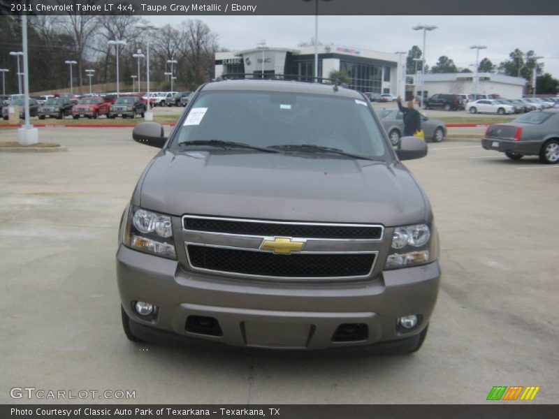 Taupe Gray Metallic / Ebony 2011 Chevrolet Tahoe LT 4x4