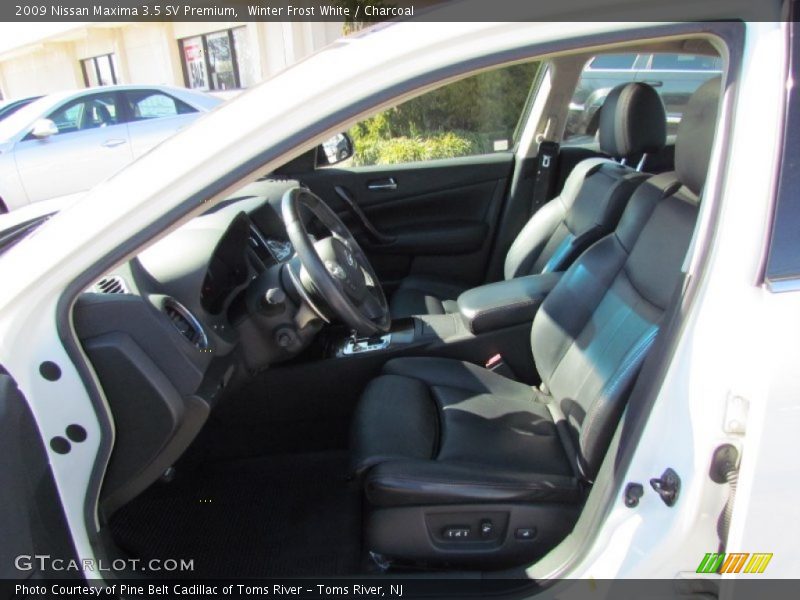 Winter Frost White / Charcoal 2009 Nissan Maxima 3.5 SV Premium