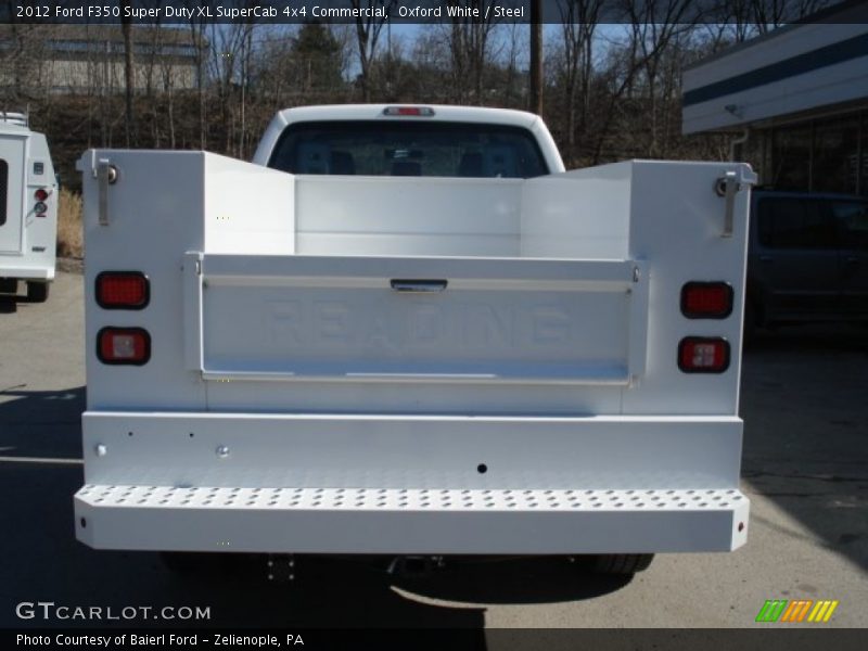 Oxford White / Steel 2012 Ford F350 Super Duty XL SuperCab 4x4 Commercial
