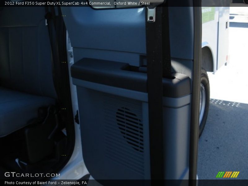 Oxford White / Steel 2012 Ford F350 Super Duty XL SuperCab 4x4 Commercial