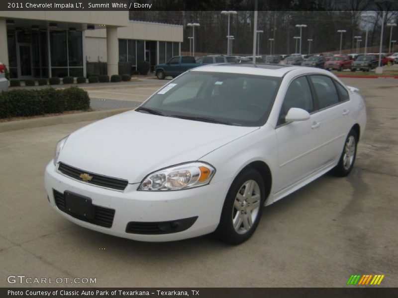 Summit White / Ebony 2011 Chevrolet Impala LT