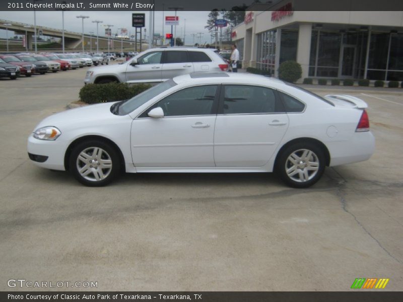 Summit White / Ebony 2011 Chevrolet Impala LT
