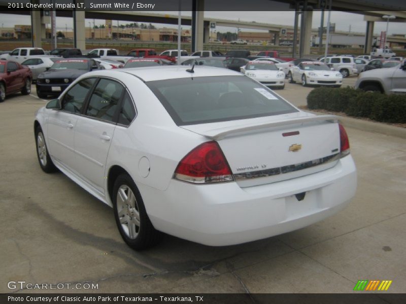Summit White / Ebony 2011 Chevrolet Impala LT
