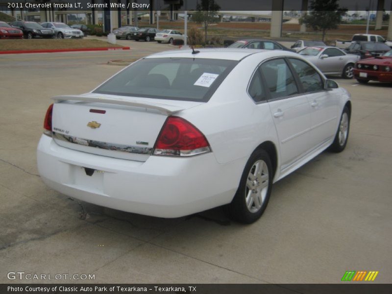Summit White / Ebony 2011 Chevrolet Impala LT