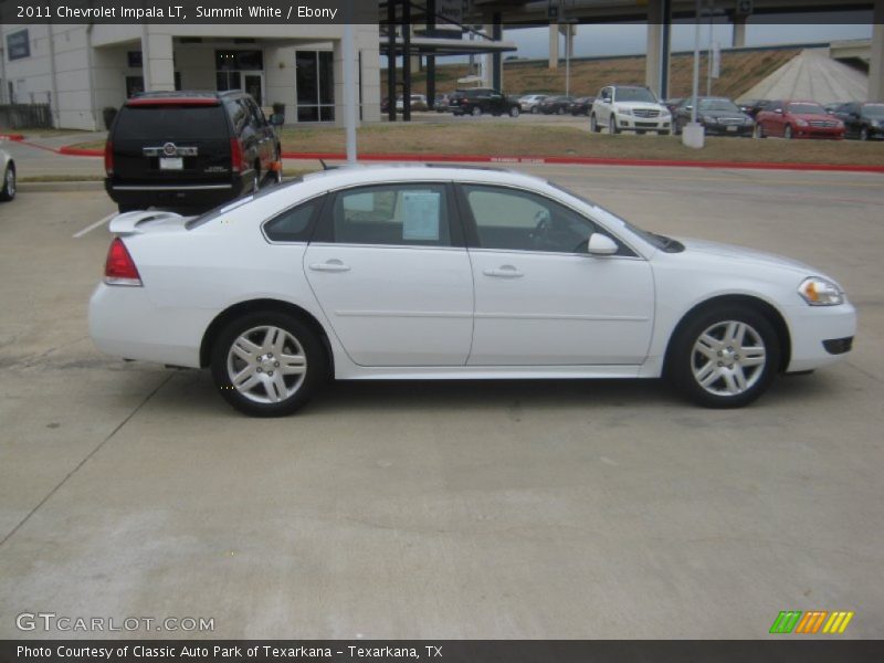 Summit White / Ebony 2011 Chevrolet Impala LT