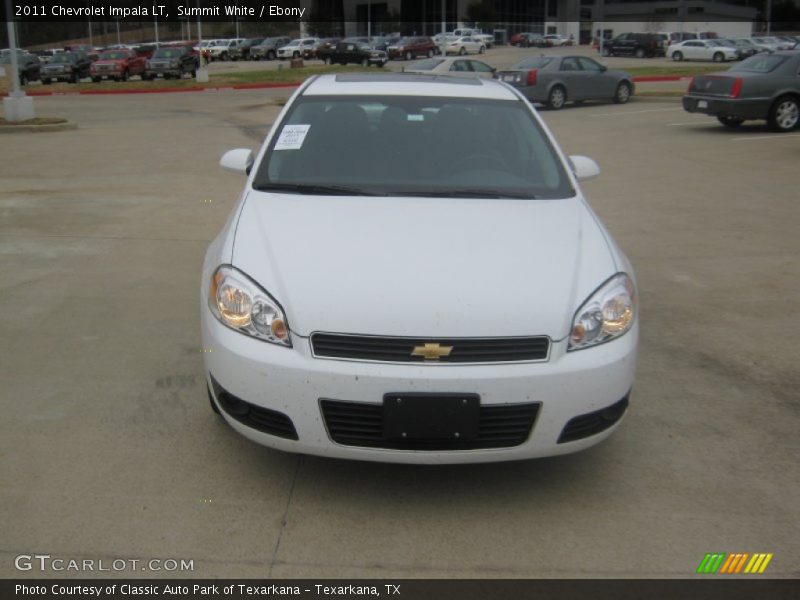 Summit White / Ebony 2011 Chevrolet Impala LT