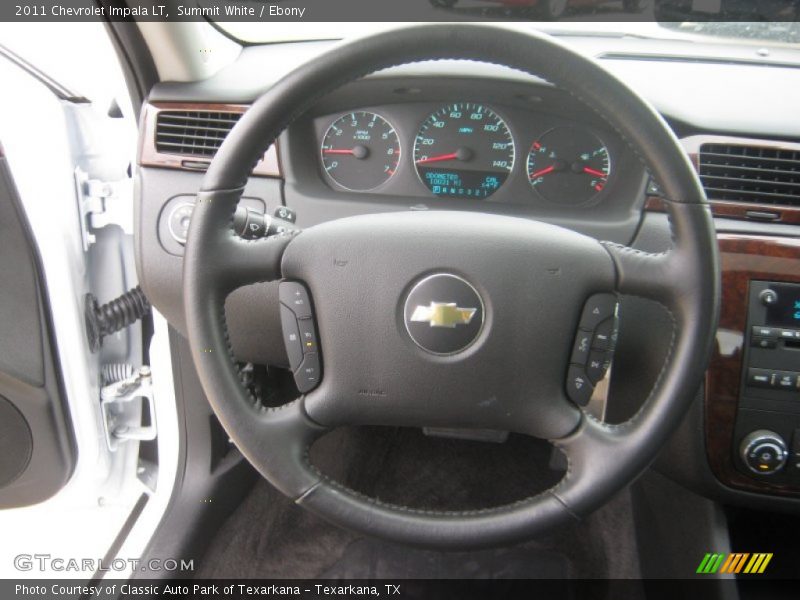 Summit White / Ebony 2011 Chevrolet Impala LT