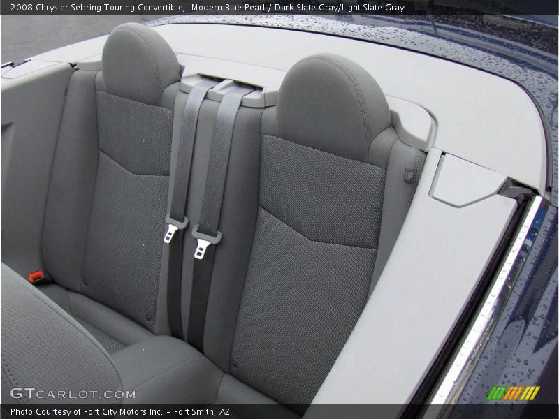 Modern Blue Pearl / Dark Slate Gray/Light Slate Gray 2008 Chrysler Sebring Touring Convertible