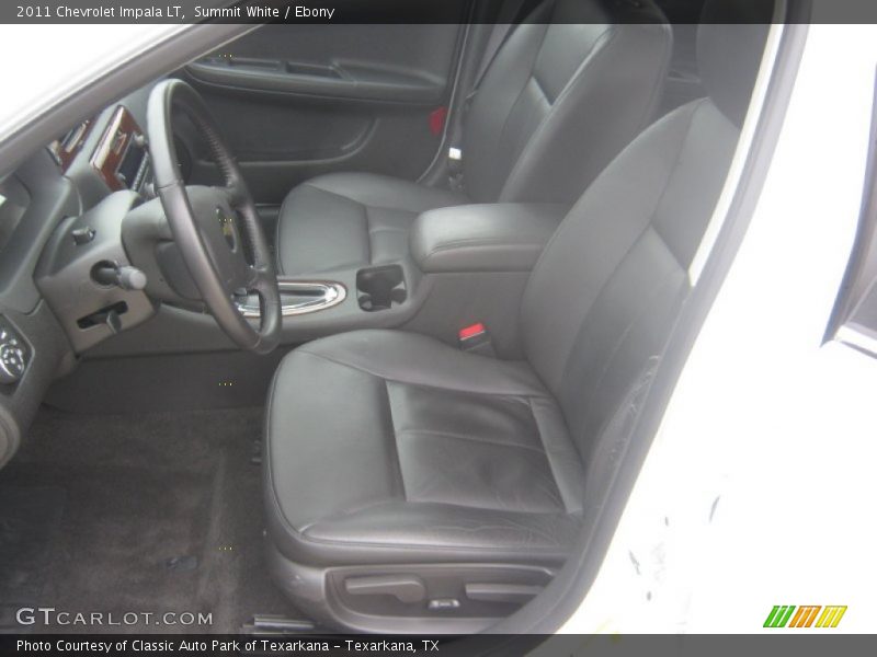 Summit White / Ebony 2011 Chevrolet Impala LT