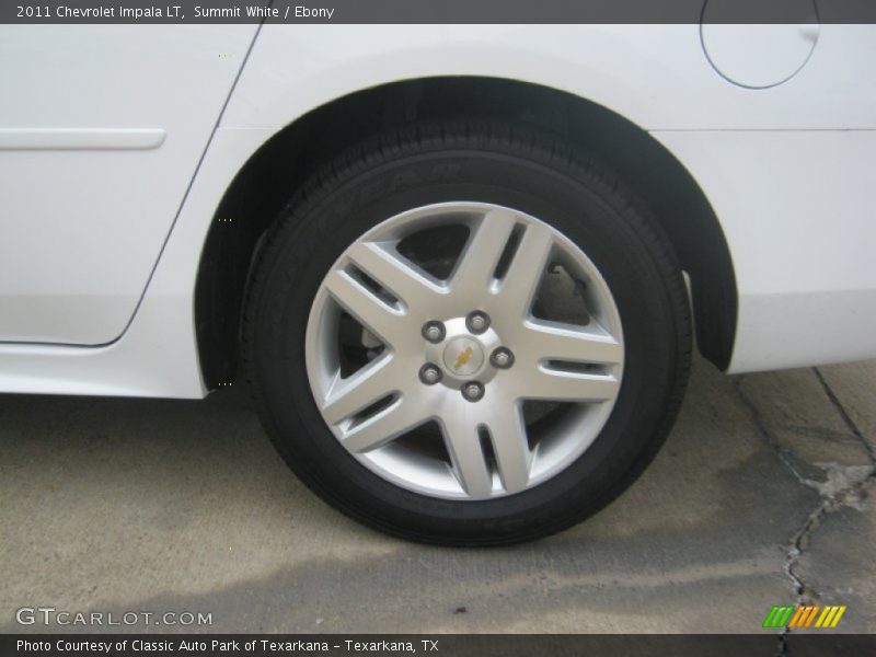 Summit White / Ebony 2011 Chevrolet Impala LT