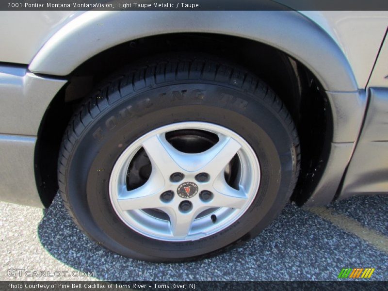 Light Taupe Metallic / Taupe 2001 Pontiac Montana MontanaVision