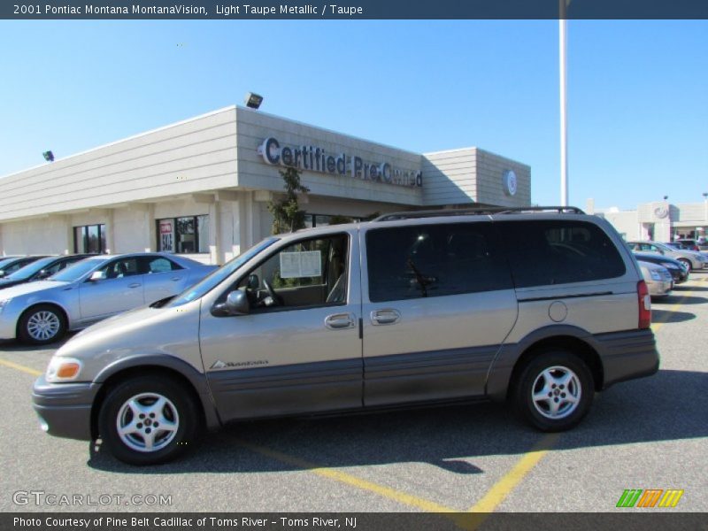 Light Taupe Metallic / Taupe 2001 Pontiac Montana MontanaVision