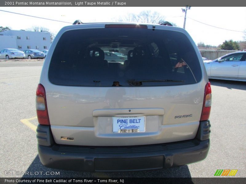 Light Taupe Metallic / Taupe 2001 Pontiac Montana MontanaVision