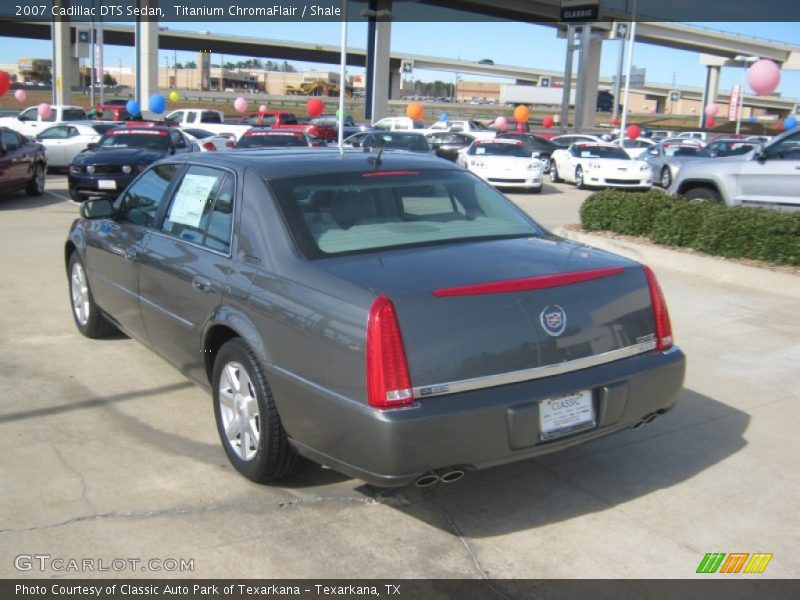 Titanium ChromaFlair / Shale 2007 Cadillac DTS Sedan