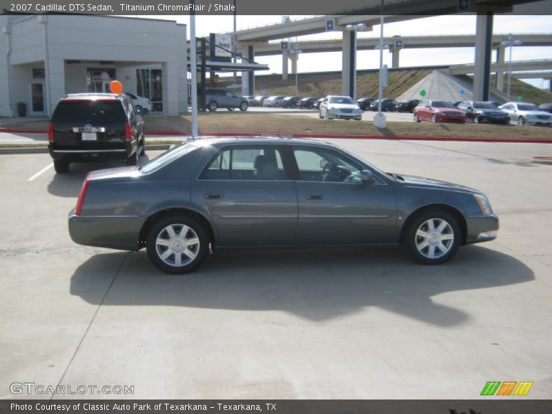 Titanium ChromaFlair / Shale 2007 Cadillac DTS Sedan