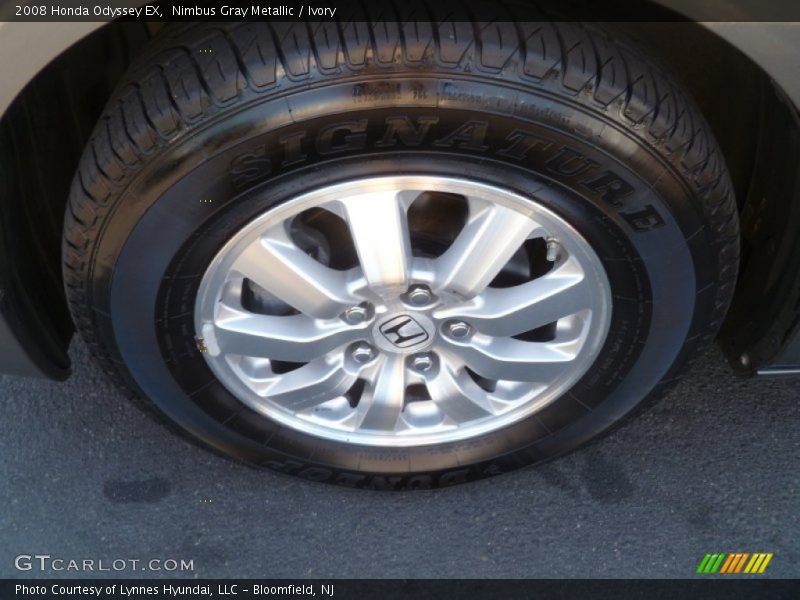 Nimbus Gray Metallic / Ivory 2008 Honda Odyssey EX