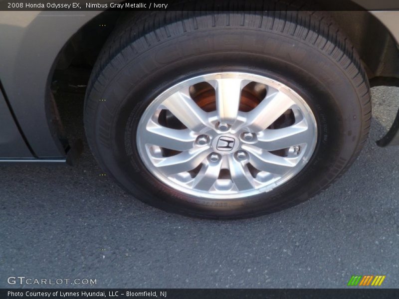 Nimbus Gray Metallic / Ivory 2008 Honda Odyssey EX