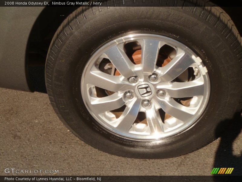 Nimbus Gray Metallic / Ivory 2008 Honda Odyssey EX