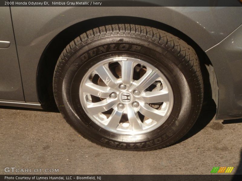 Nimbus Gray Metallic / Ivory 2008 Honda Odyssey EX