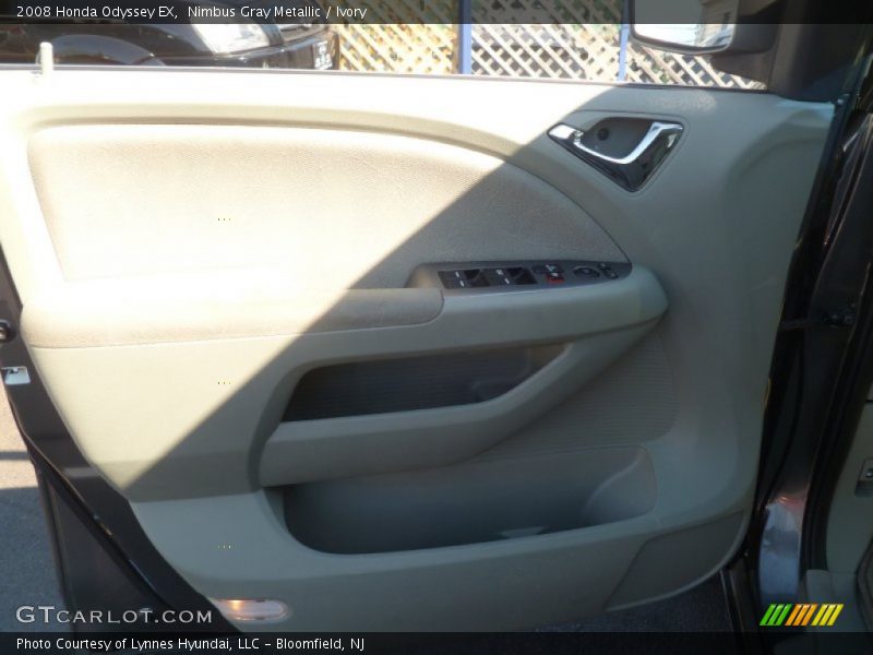 Nimbus Gray Metallic / Ivory 2008 Honda Odyssey EX