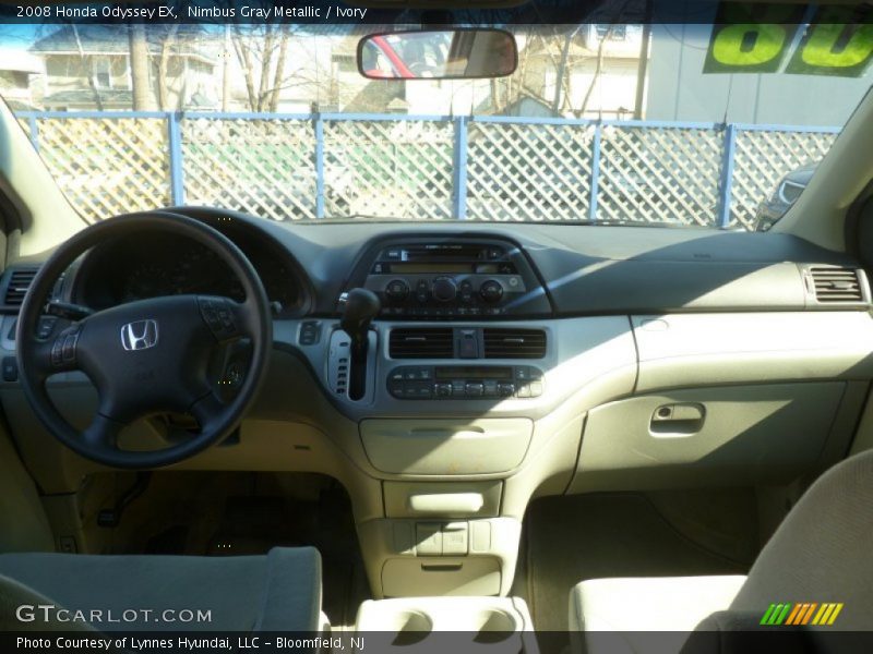 Nimbus Gray Metallic / Ivory 2008 Honda Odyssey EX