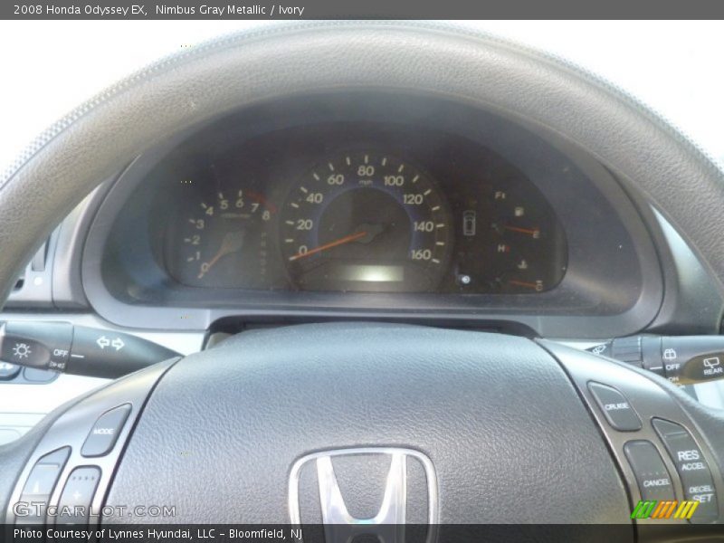 Nimbus Gray Metallic / Ivory 2008 Honda Odyssey EX