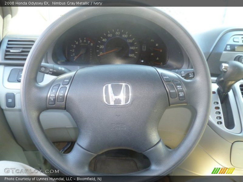 Nimbus Gray Metallic / Ivory 2008 Honda Odyssey EX