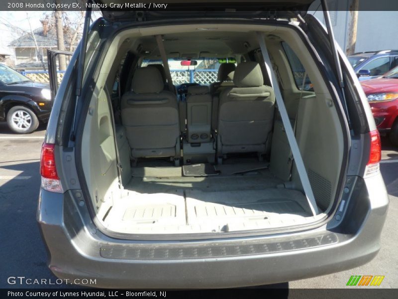 Nimbus Gray Metallic / Ivory 2008 Honda Odyssey EX