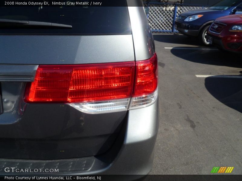 Nimbus Gray Metallic / Ivory 2008 Honda Odyssey EX