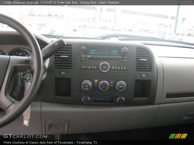 Victory Red / Dark Titanium 2008 Chevrolet Silverado 2500HD LS Crew Cab 4x4