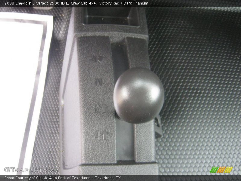 Victory Red / Dark Titanium 2008 Chevrolet Silverado 2500HD LS Crew Cab 4x4