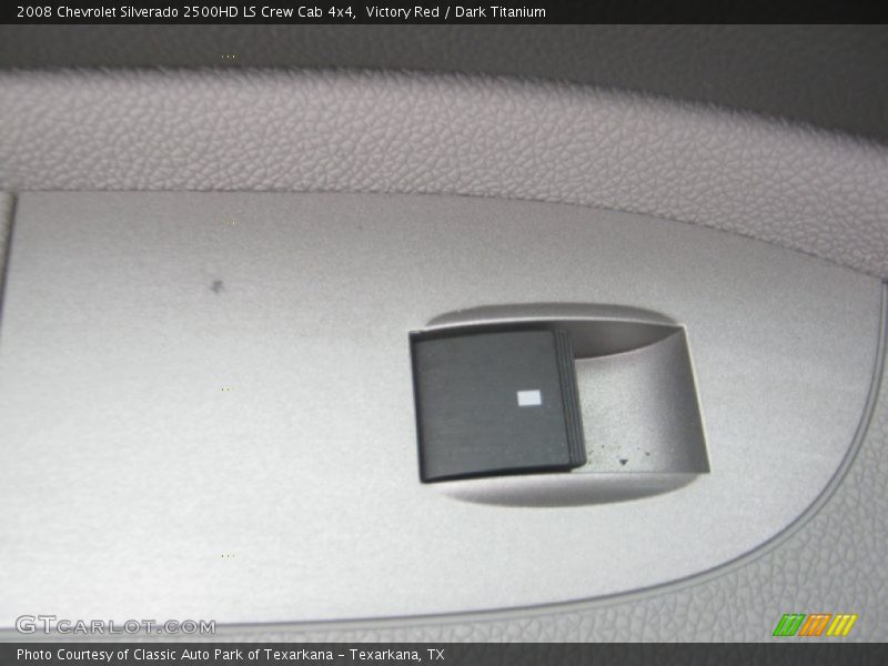 Victory Red / Dark Titanium 2008 Chevrolet Silverado 2500HD LS Crew Cab 4x4