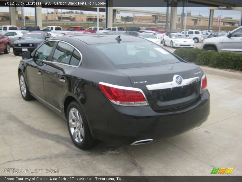 Carbon Black Metallic / Ebony 2012 Buick LaCrosse FWD