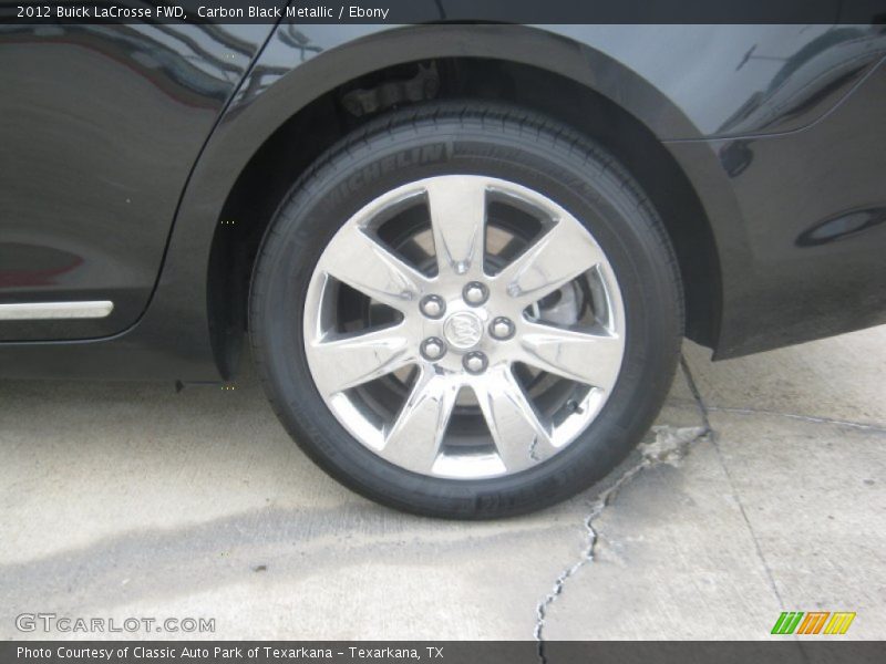 Carbon Black Metallic / Ebony 2012 Buick LaCrosse FWD