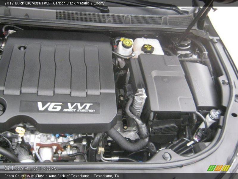 Carbon Black Metallic / Ebony 2012 Buick LaCrosse FWD