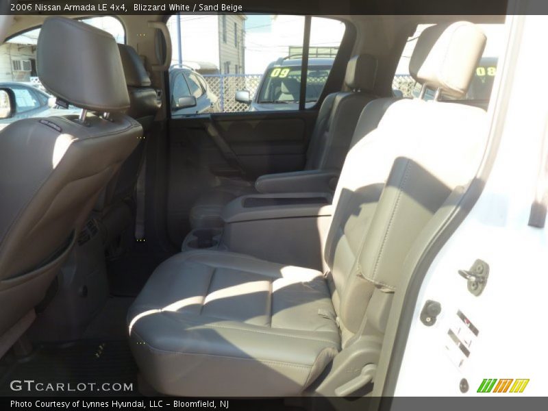 Blizzard White / Sand Beige 2006 Nissan Armada LE 4x4